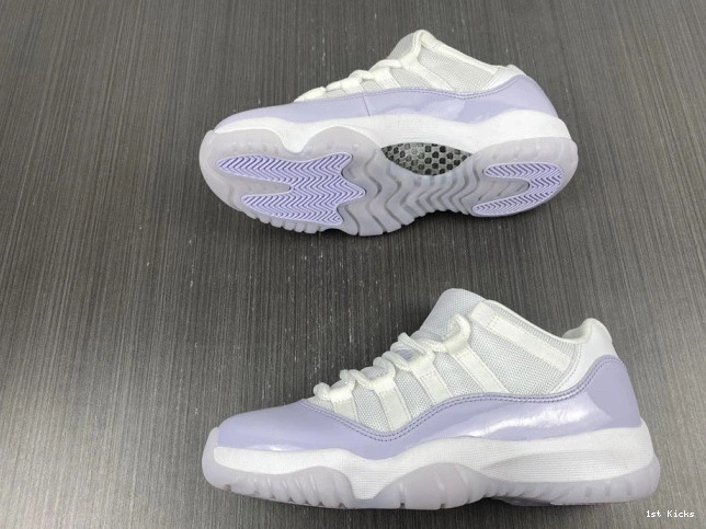 1st Kicks Shoes Violet Pure Jordan Low WMNS AH7860-101 Air 11 0630